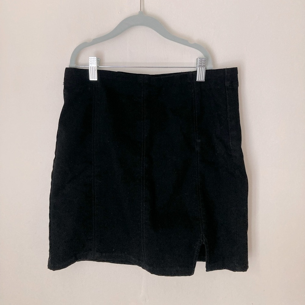 Free People black skirt